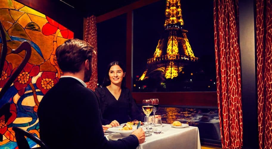 Belle epoque dinner on the seine, French Book Club Tour