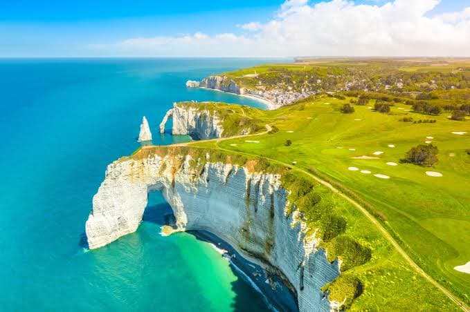 Normandy coast, French Book Club Tour